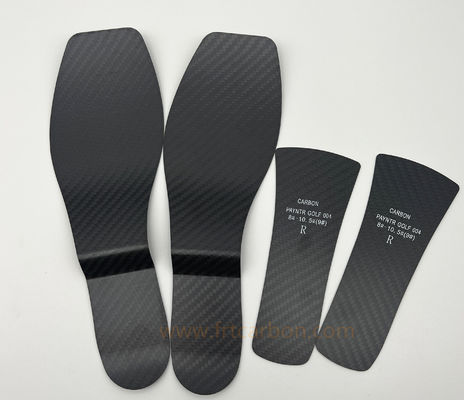 カスタム サッカー カーボンファイバー シューズ 内底 3k Twill マット カーボンファイバープレート 1.0mm 0.8mm