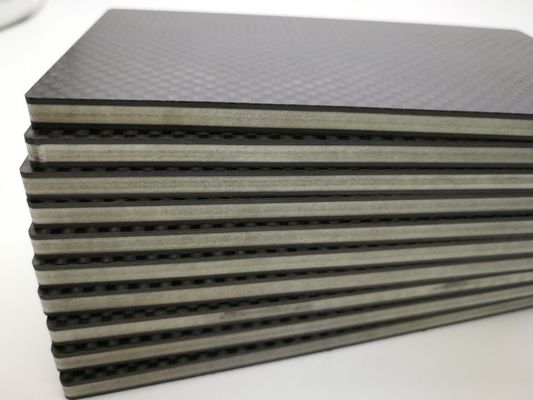 3k カーボン繊維布のシート 車のプレート 地下室の壁 2mm 2.5mm 3mm