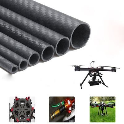 8mm 10mm カーボンファイバー スクエアパイプ カーボンファイバー 直角管 卸売