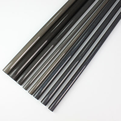 2&quot; 3&quot; 2mm カーボンファイバーチューブ カーボンファイバーポール ボルトポール 大直径18x16x1000mm