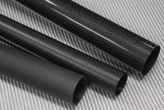 3 4" 3 8" 3k カーボンファイバーチューブ 10mm 12mm 15mm 18mm 22mm 30mm 40mm 50mm