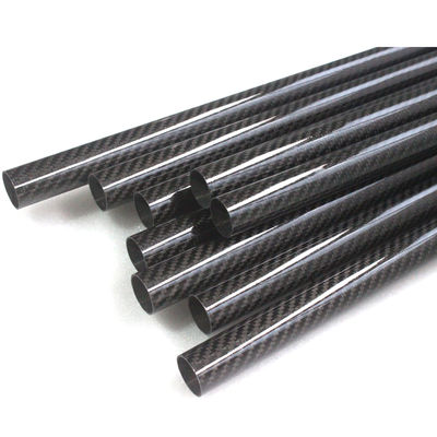 6mm 1.25インチ 1.5インチ カーボンファイバーチューブポール ヴォルトポール 22x20x1000mm