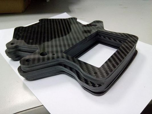 高強度で平坦性 6mm 8mm 10mm 12mm 3K トウィル マット 偽りの炭素繊維板