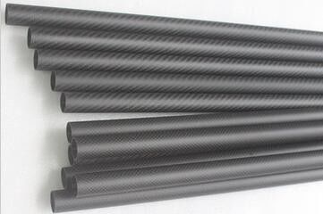 3K 平面マットまたは光沢のある炭素繊維パイプ 26mm 27mm 28mm 29mm 30mm 3 4 インチ 3 インチ