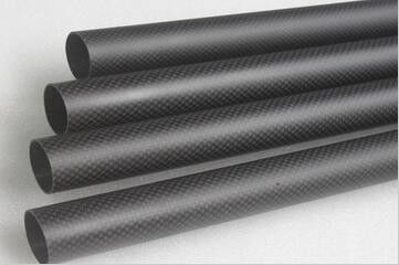 3K 平面マットまたは光沢のある炭素繊維パイプ 26mm 27mm 28mm 29mm 30mm 3 4 インチ 3 インチ